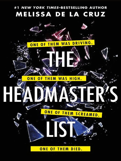 Title details for The Headmaster's List by Melissa de la Cruz - Wait list